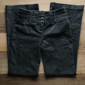 Women’s High Waisted Black Slacks